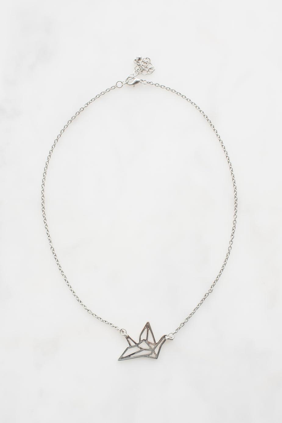 Origami Crane Necklace - anhth-joy-prod