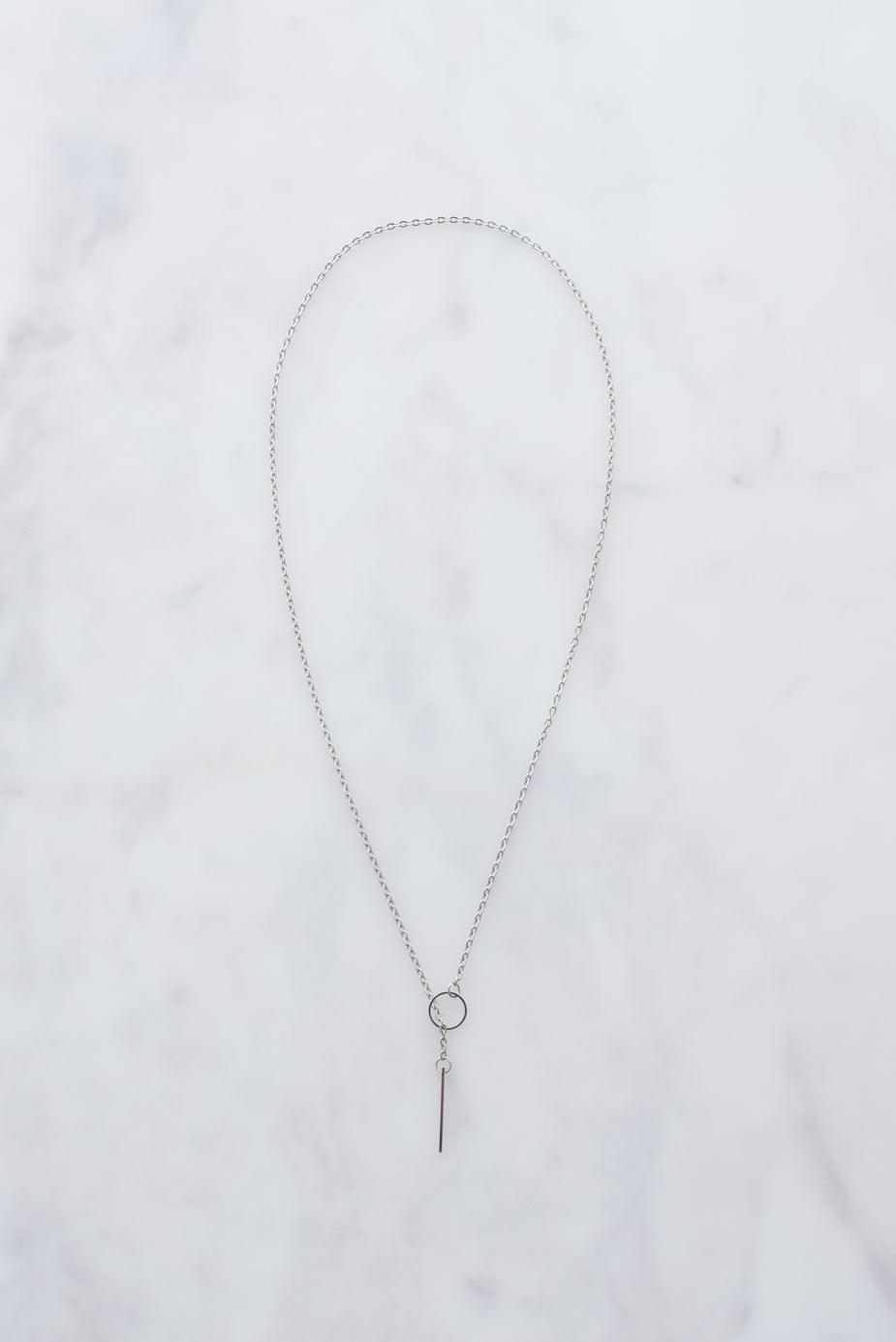 Silver Threader Necklace - anhth-joy-prod